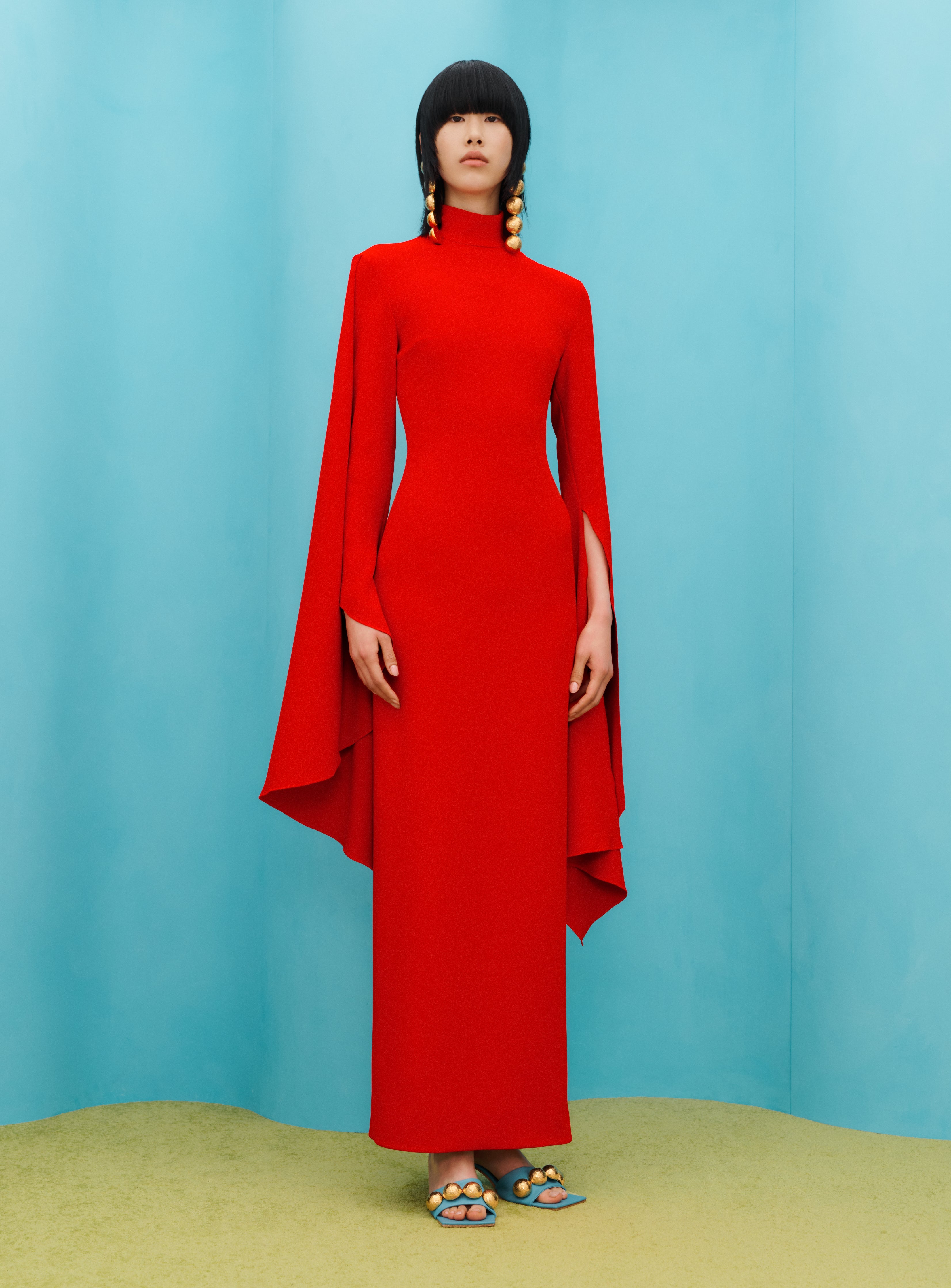 The Layla Maxi Dress in Red – Solace London US