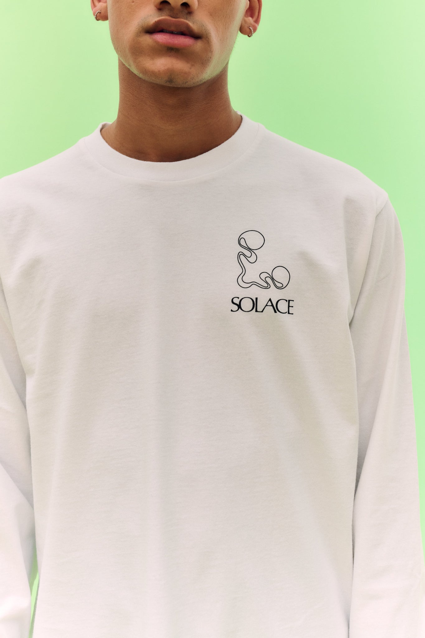 Solace London x James Carver White Tee