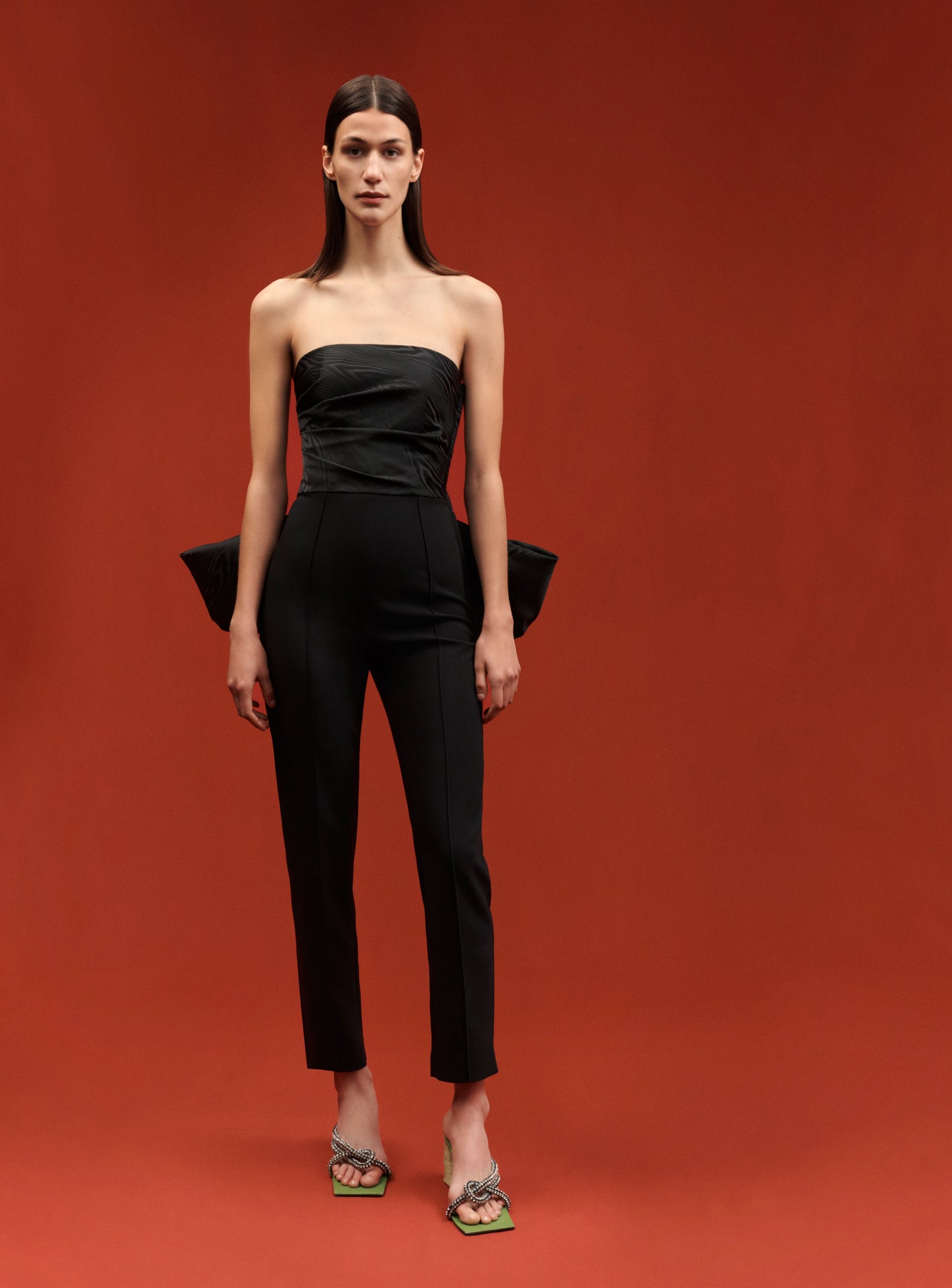 The Willa Jumpsuit in Black