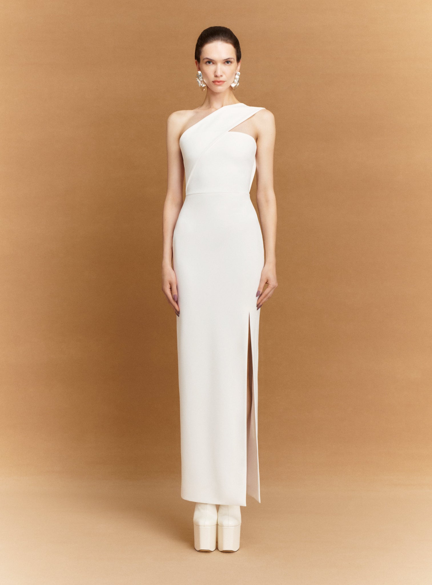 The Lois Maxi Dress in Cream