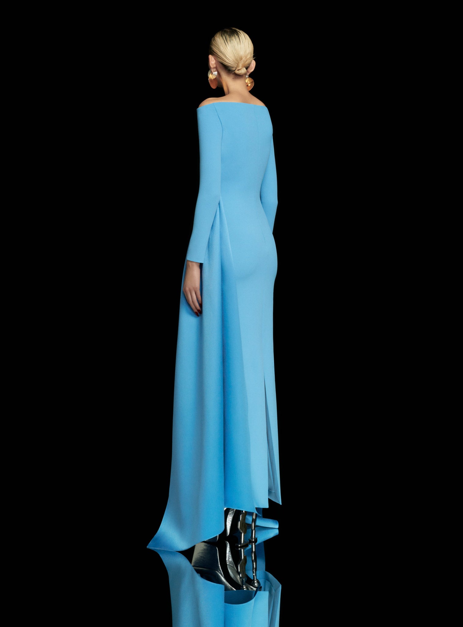 The Irma Maxi Dress in Bluebell