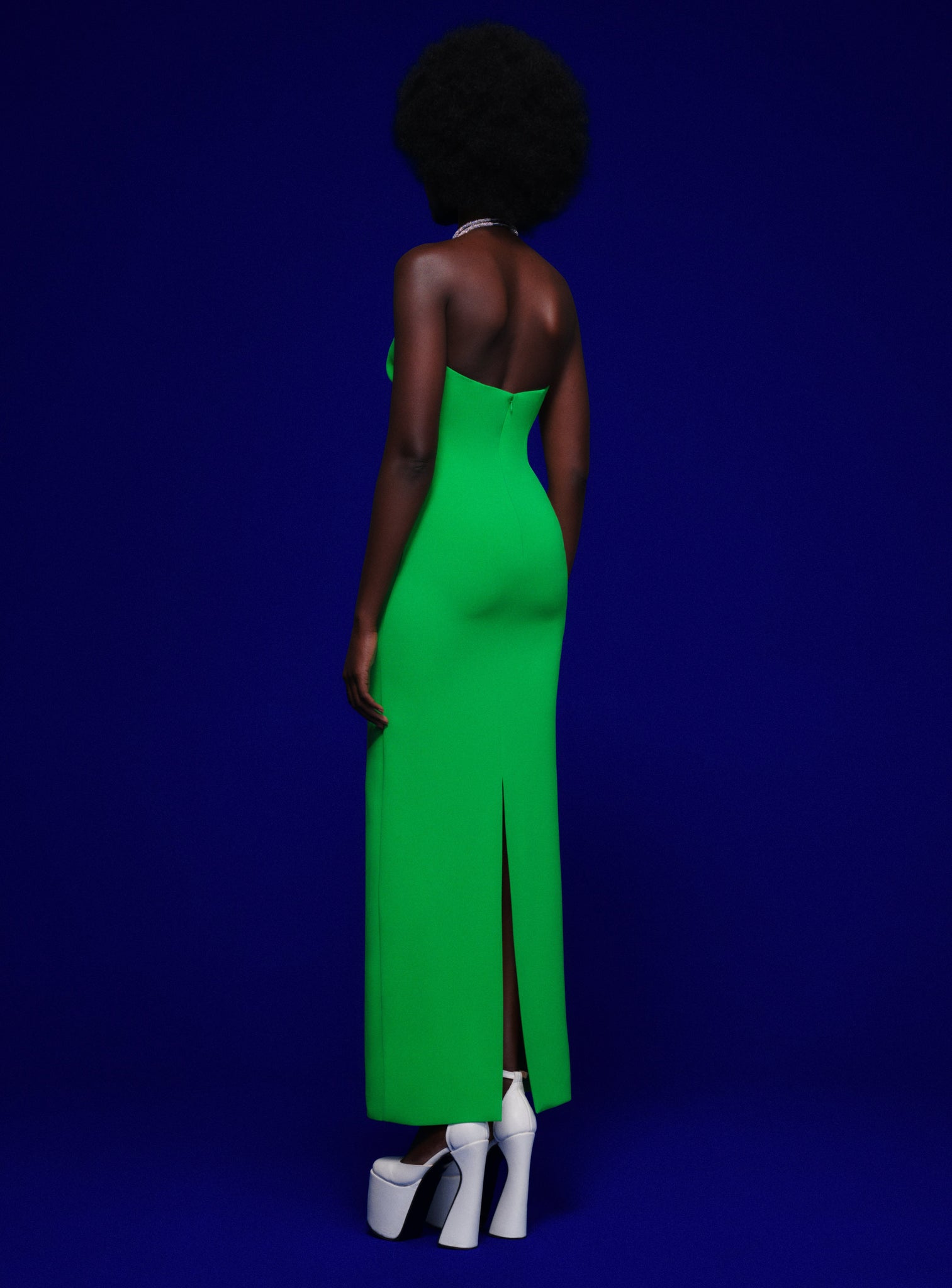 The Riva Maxi Dress in Green