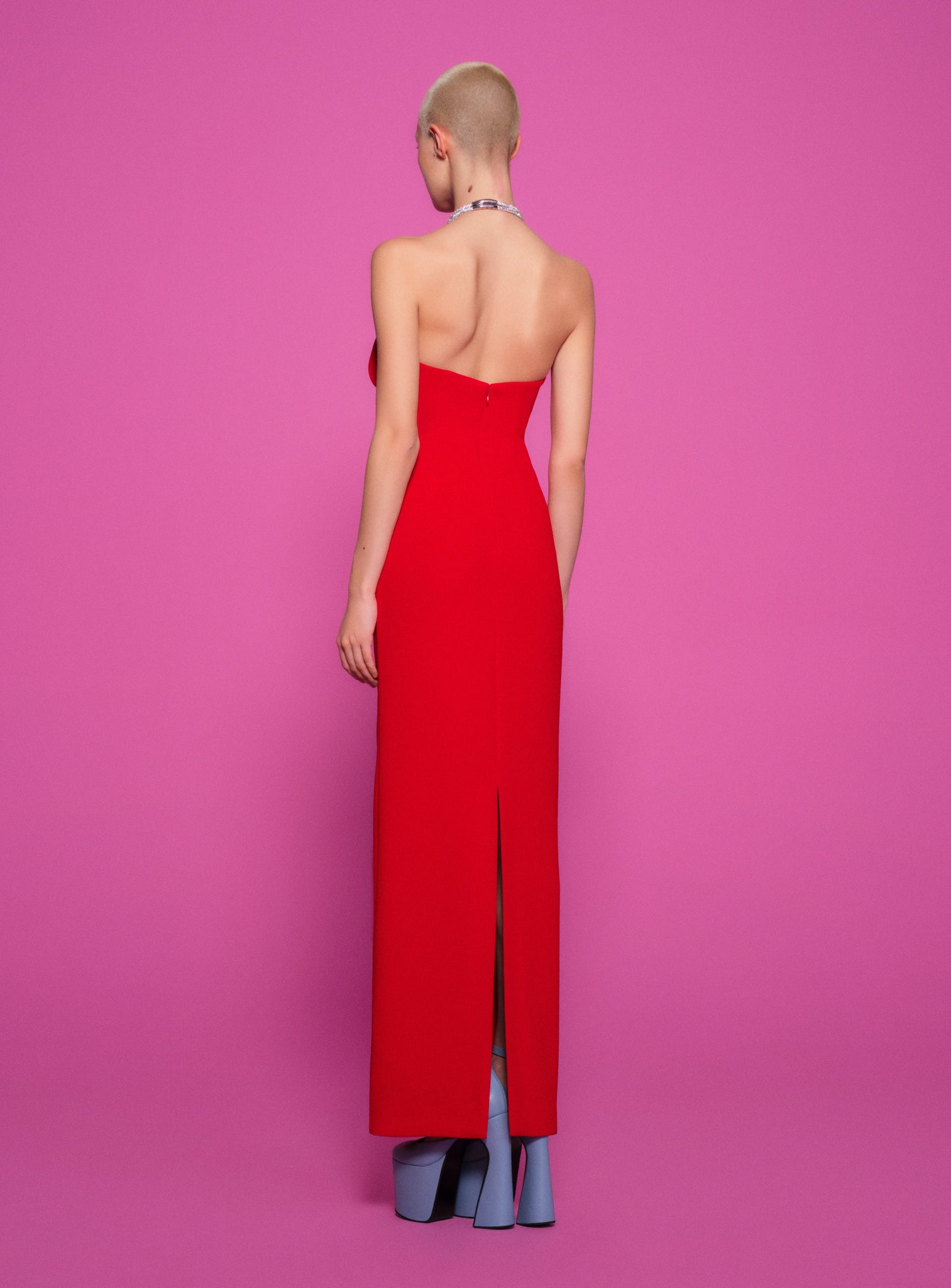 The Riva Maxi Dress in Red
