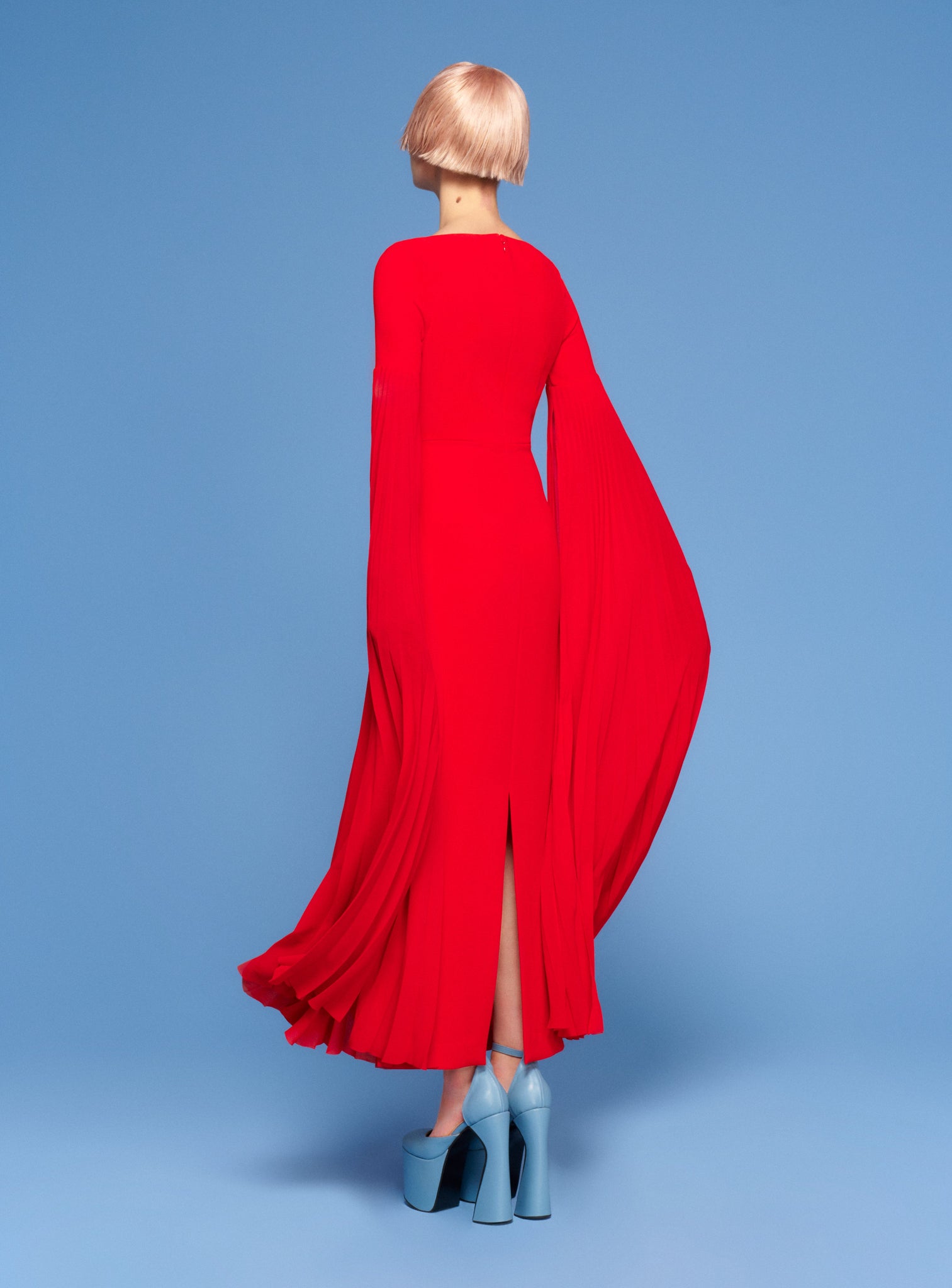 The Grace Maxi Dress in Red