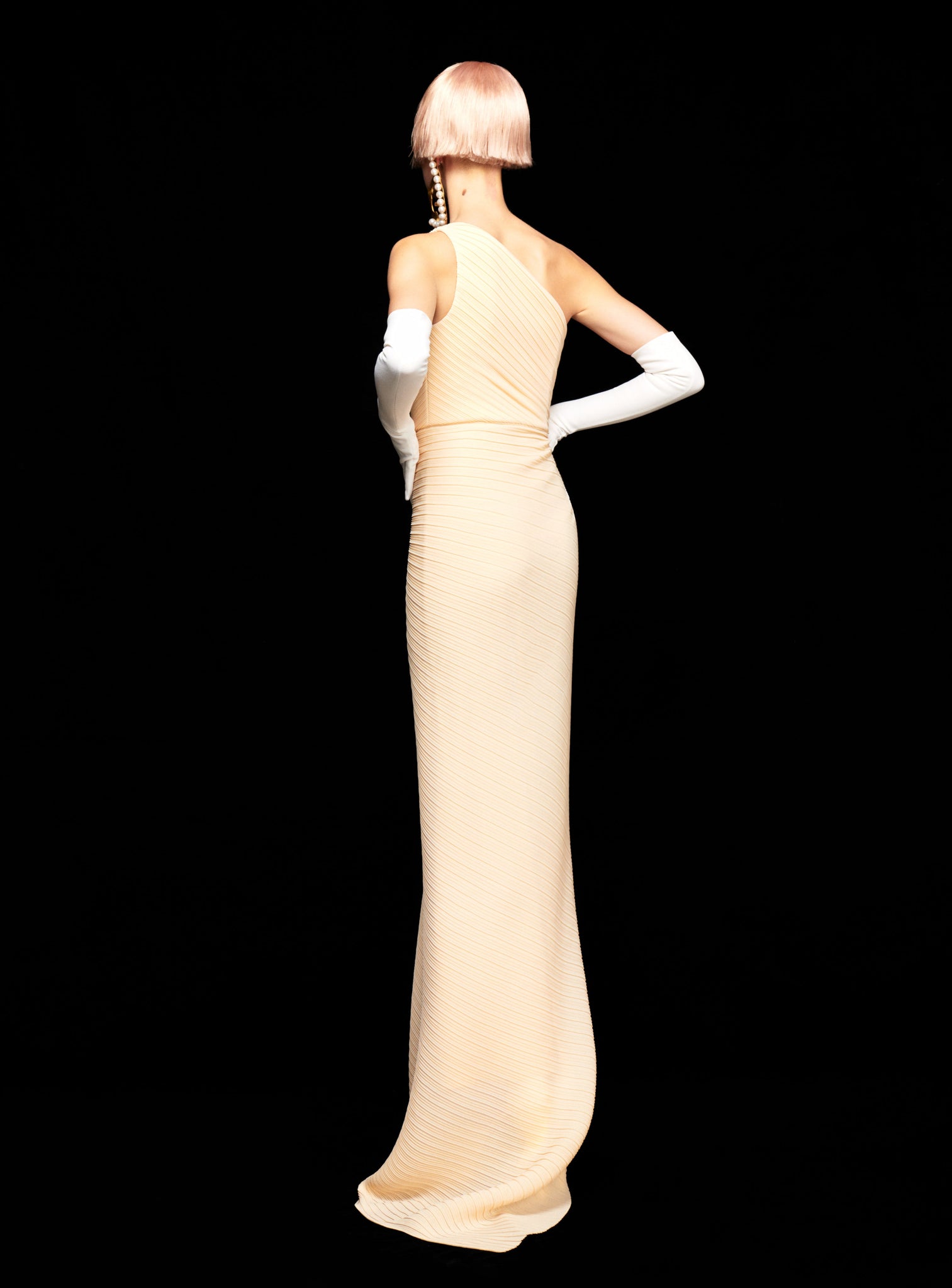 The Dyas Maxi Dress in Ivory