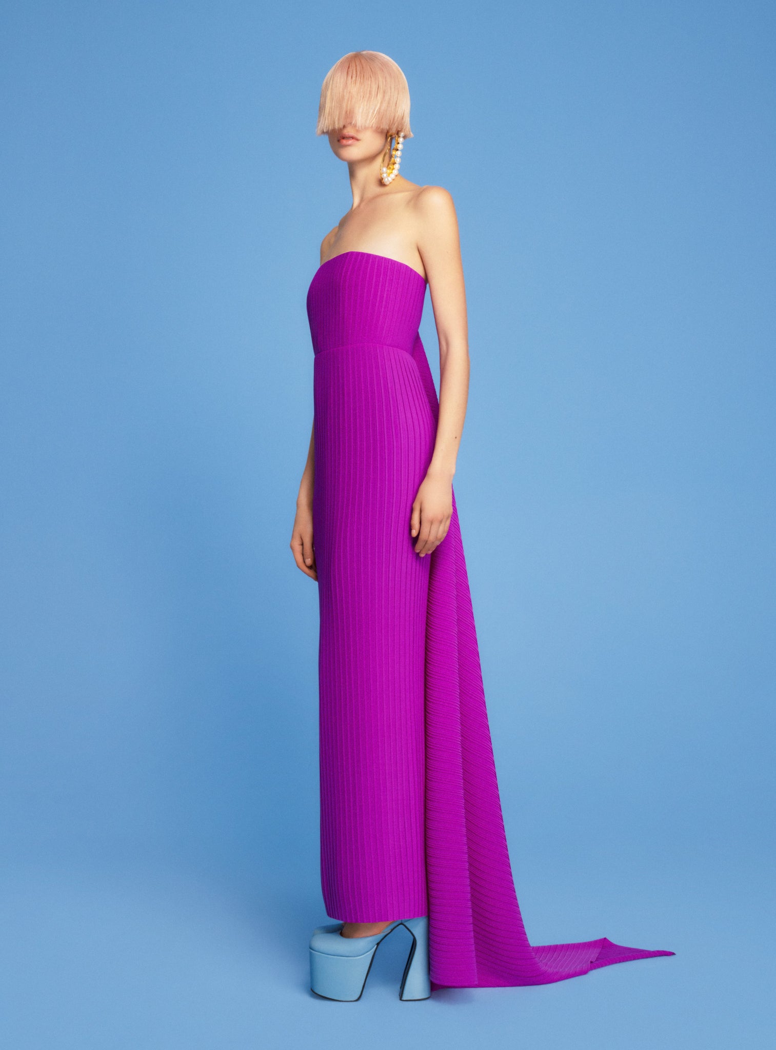 The Harlee Maxi Dress in Ultra Purple