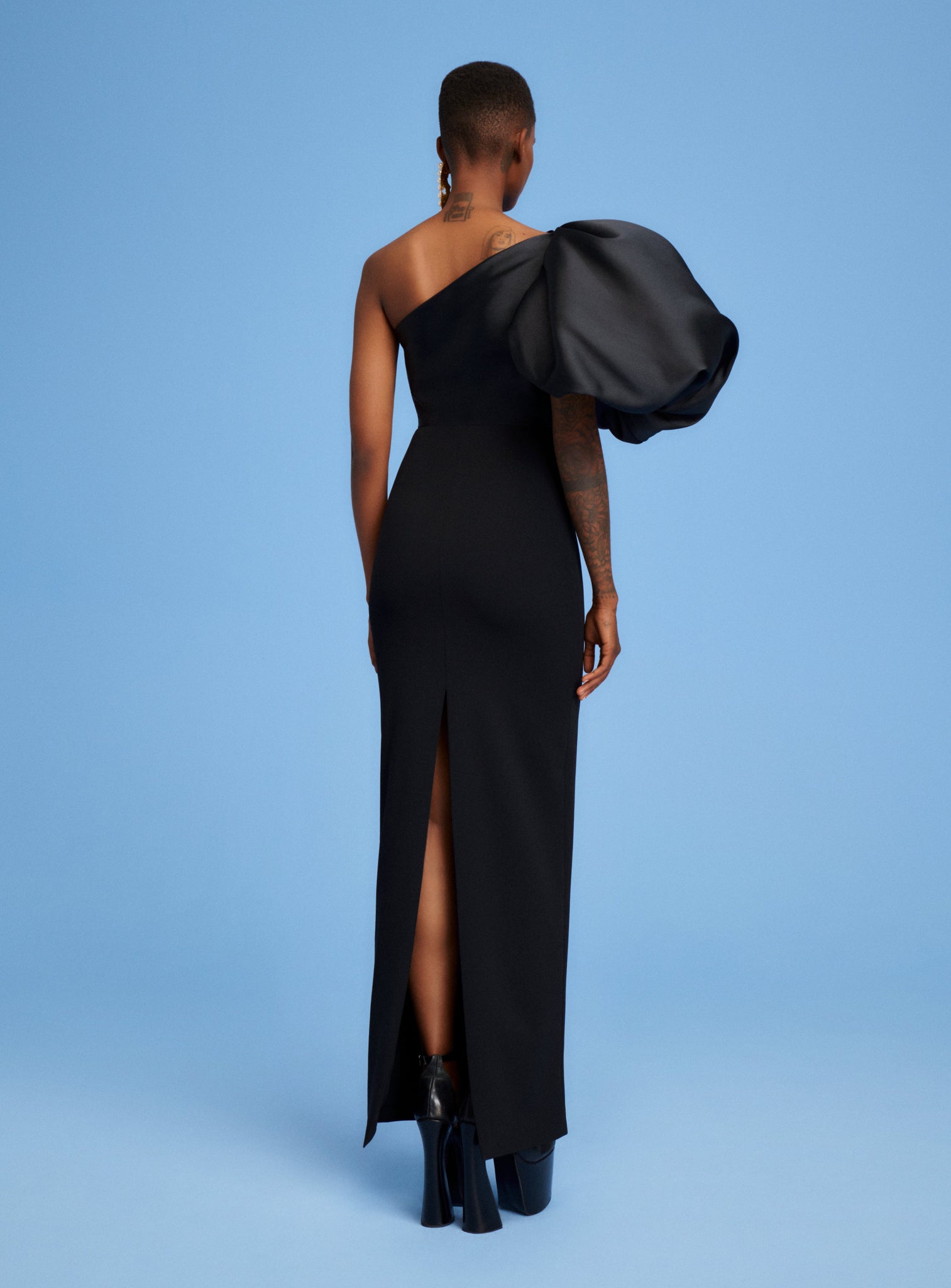 The Karli Maxi Dress in Black