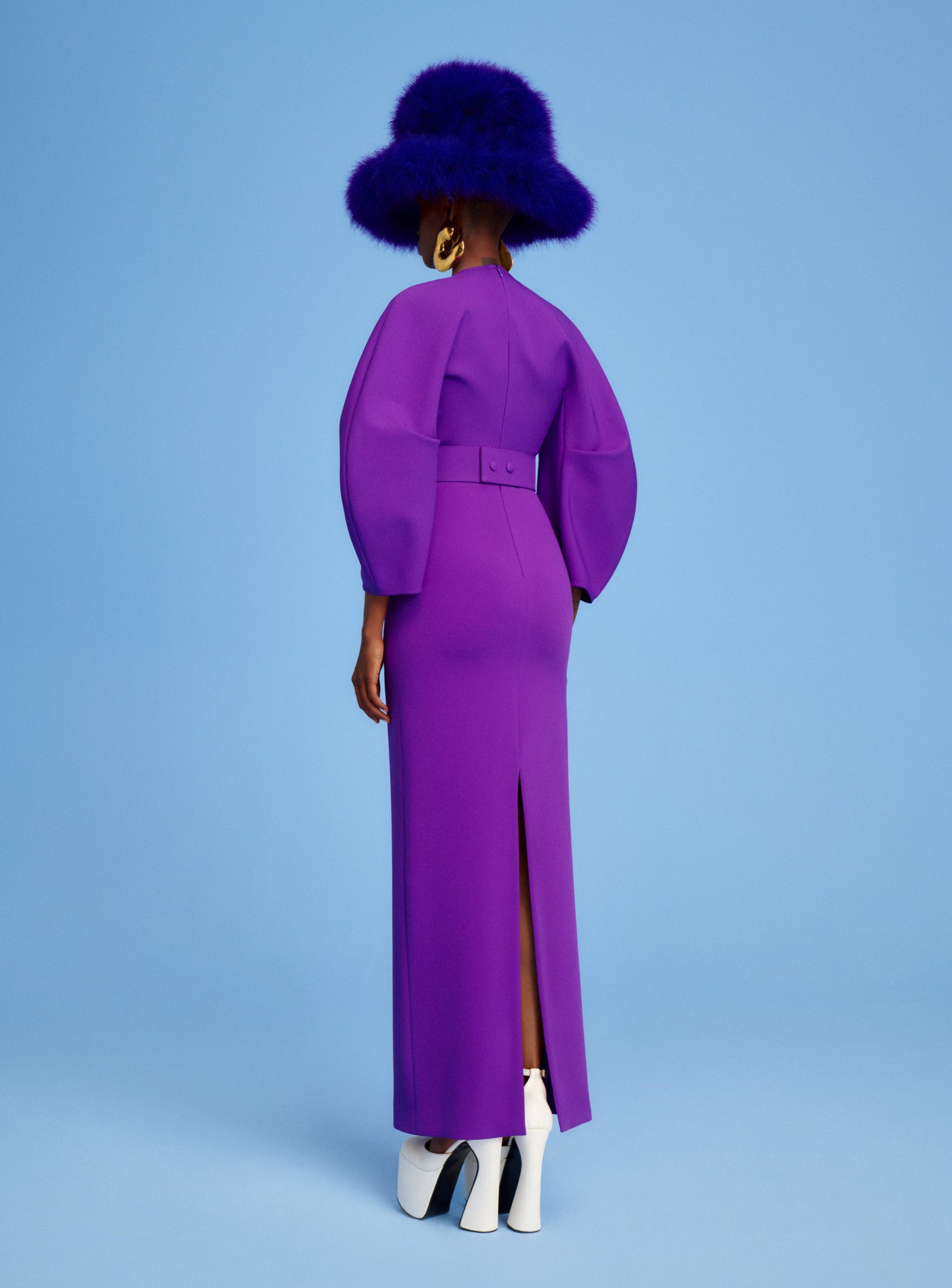 The Allegra Maxi Dress in Purple