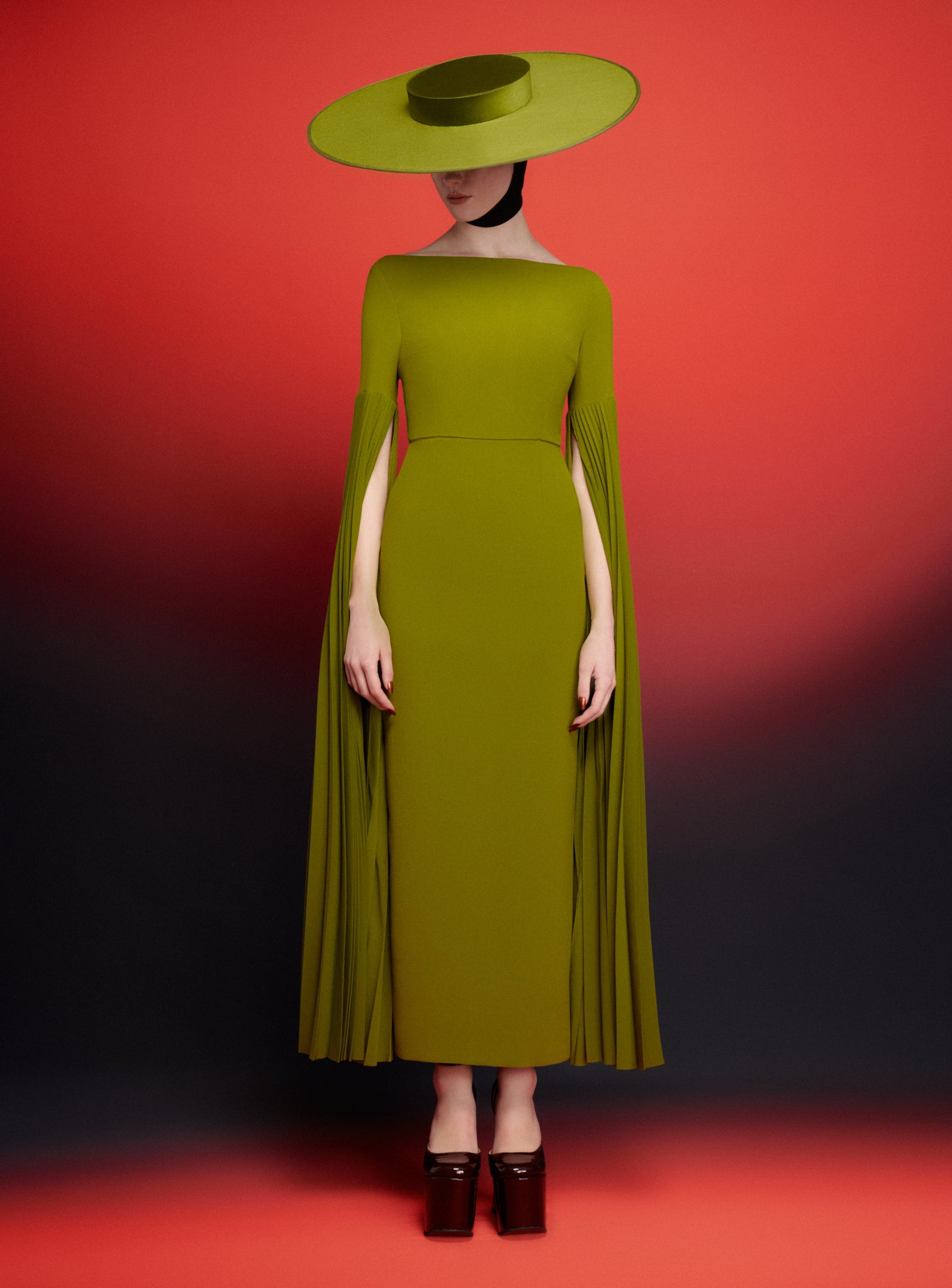 The Grace Maxi Dress in Sweet Pea Green