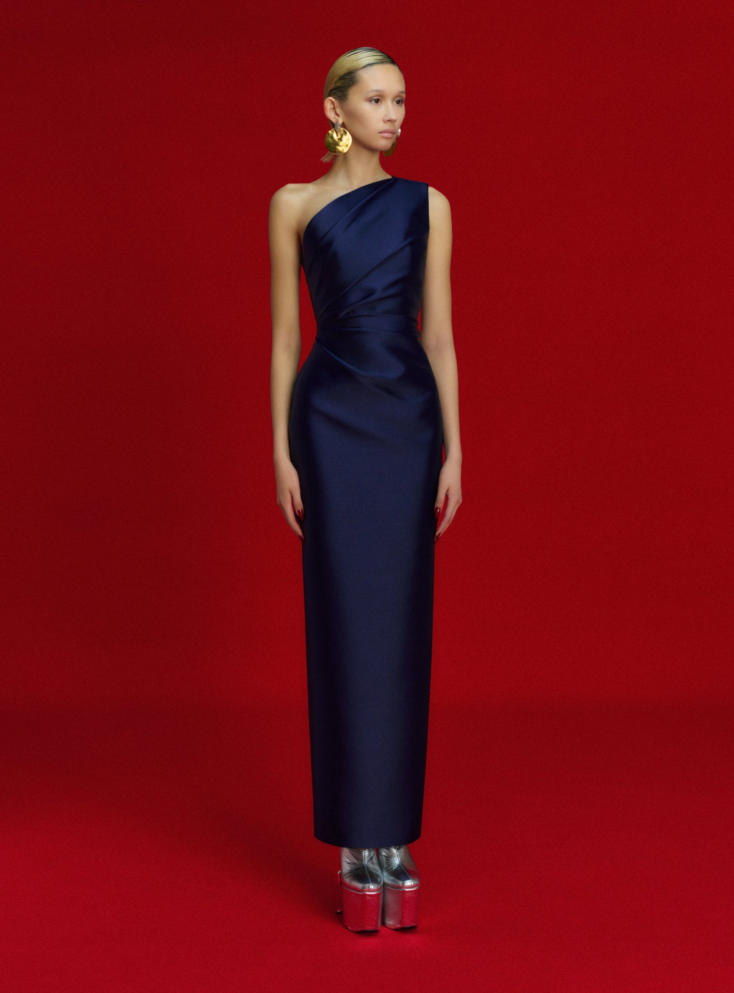 The Kira Maxi Dress in Navy