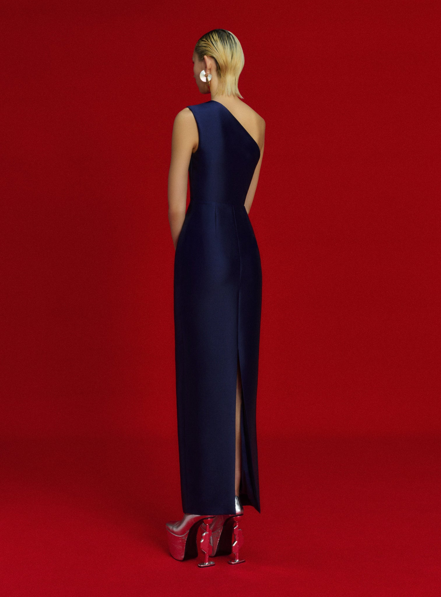 The Kira Maxi Dress in Navy