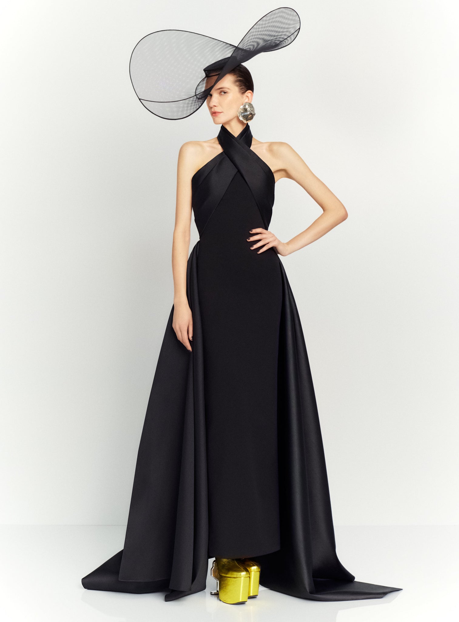 The Rumi Maxi Dress in Black