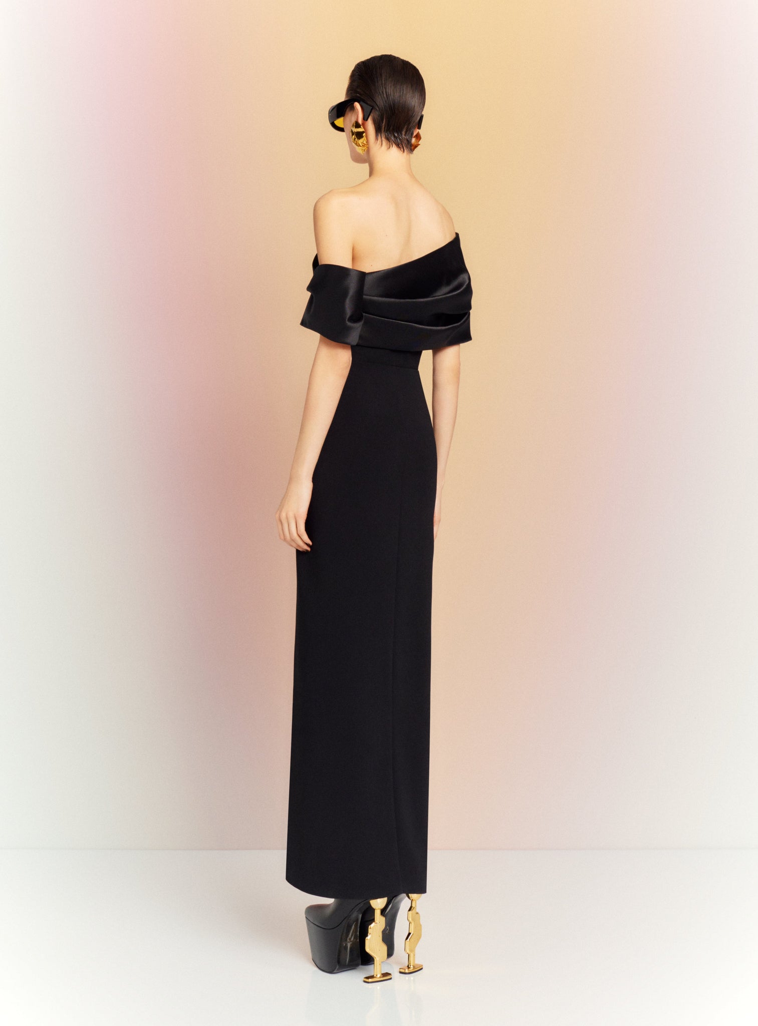 The Alexis Maxi Dress in Black