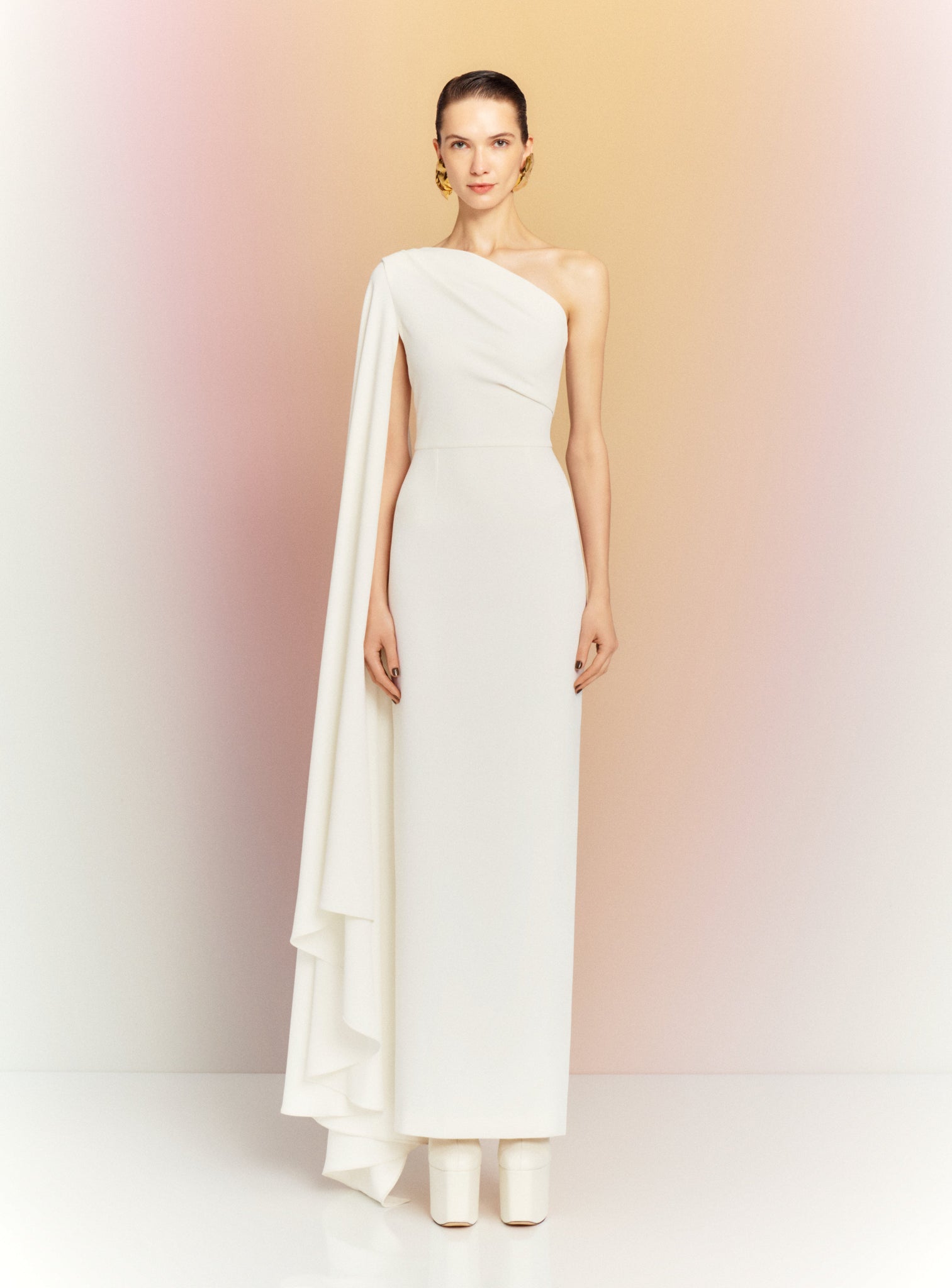 The Daria Maxi Dress in Cream