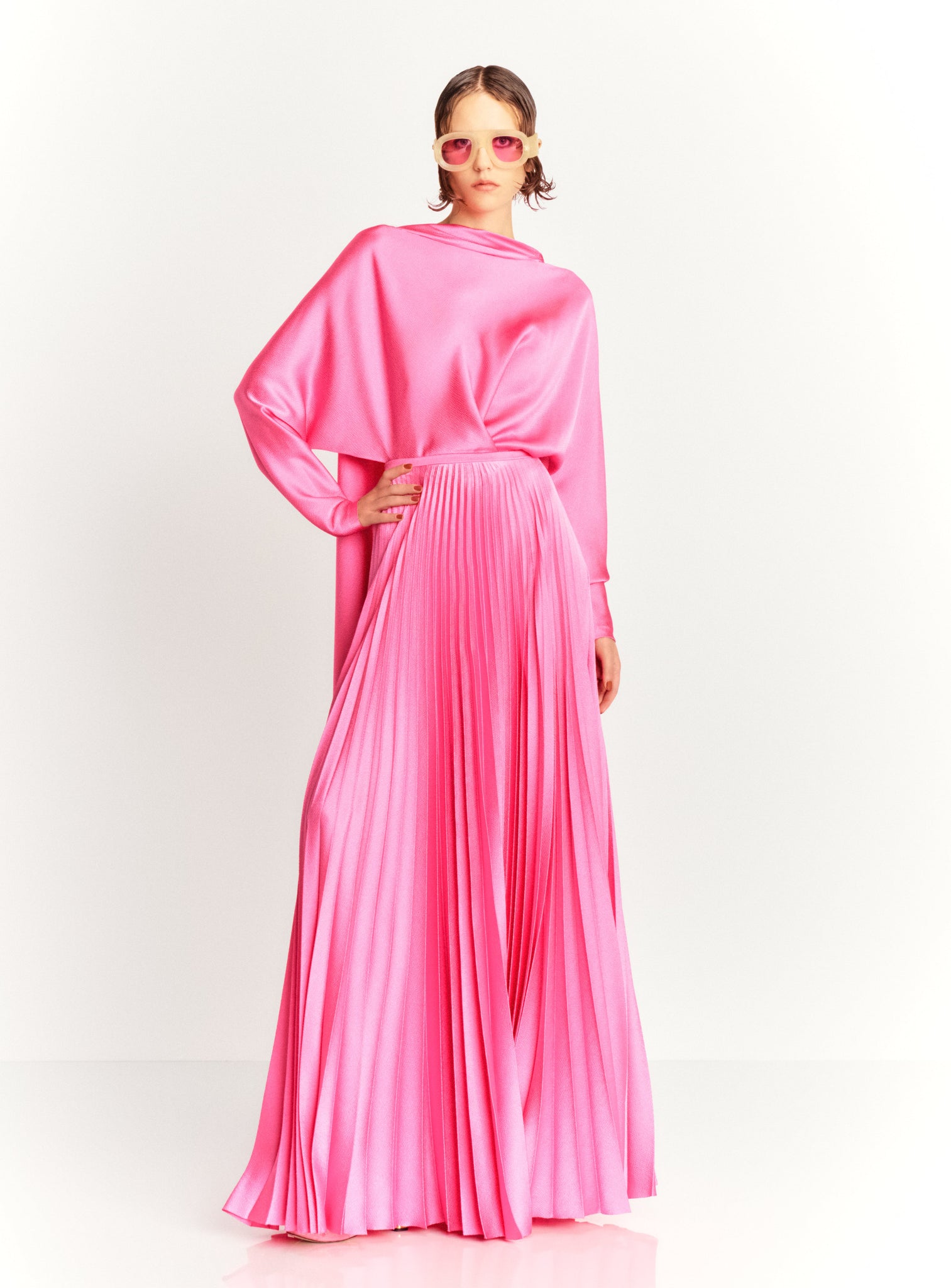 The Soraia Bodysuit in Light Pink