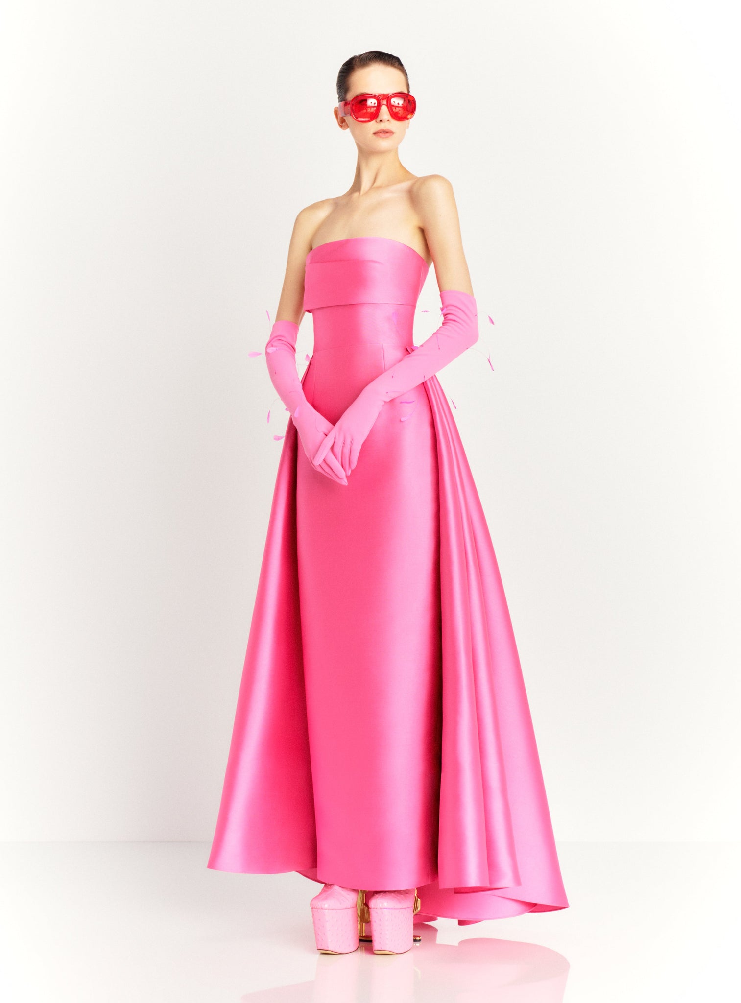 The Tiffany Maxi Dress in Light Pink