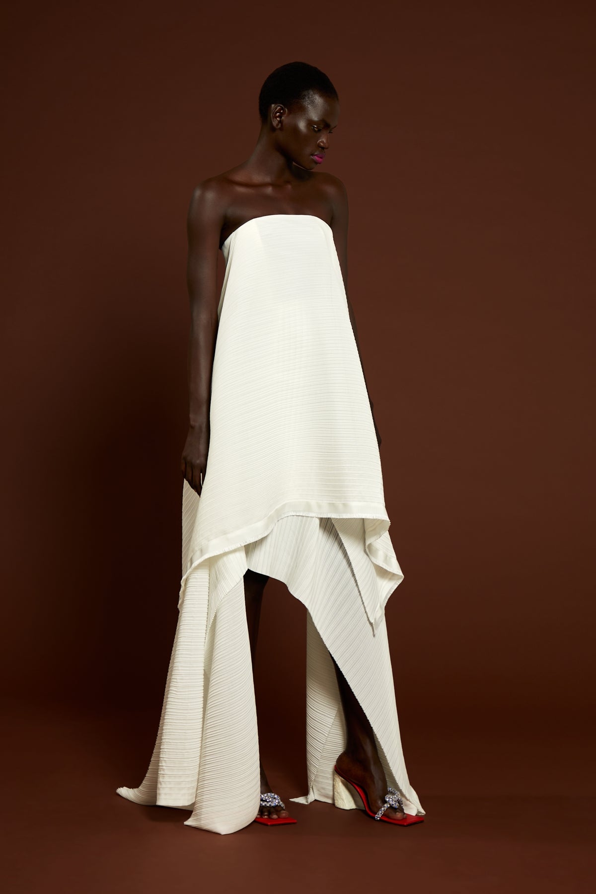 The Hester Dress in Cream