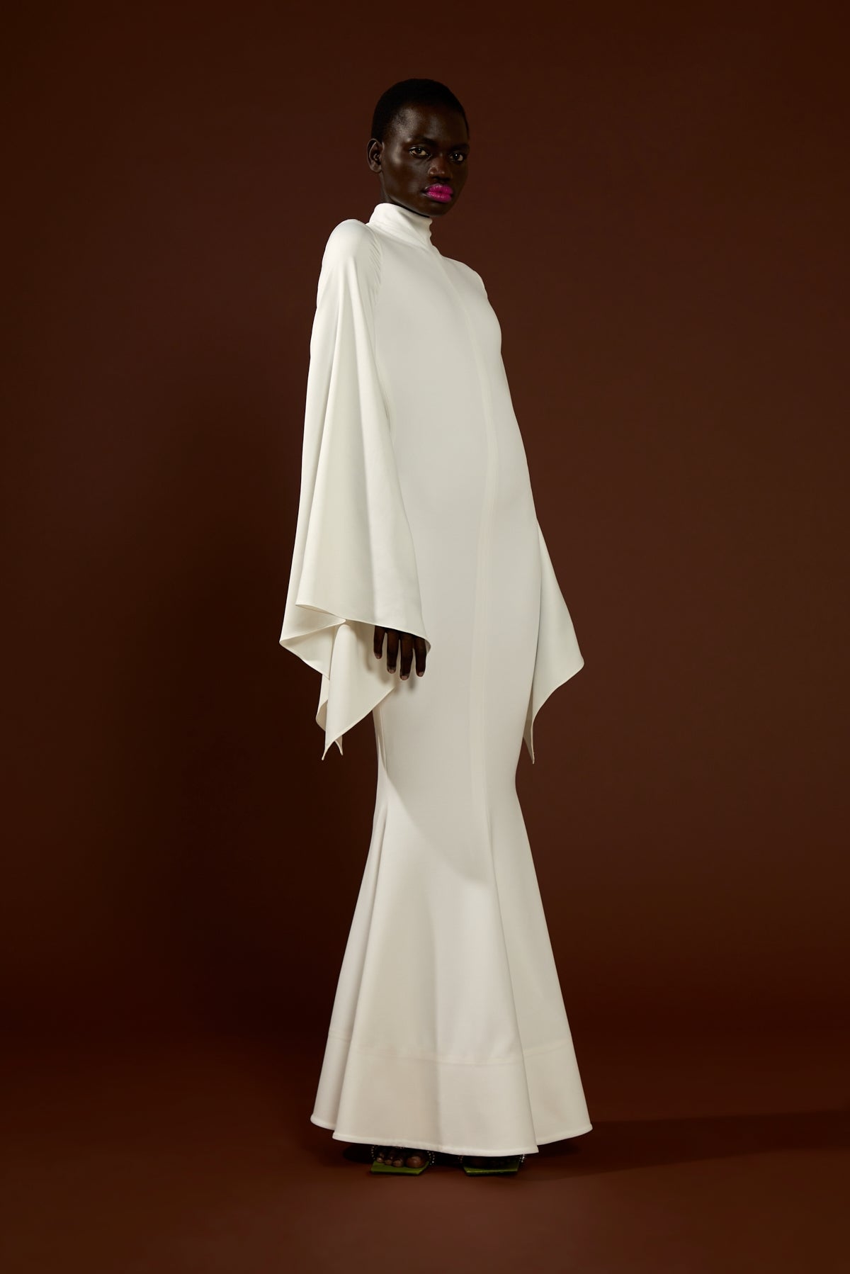 The Fleur Dress Winter White