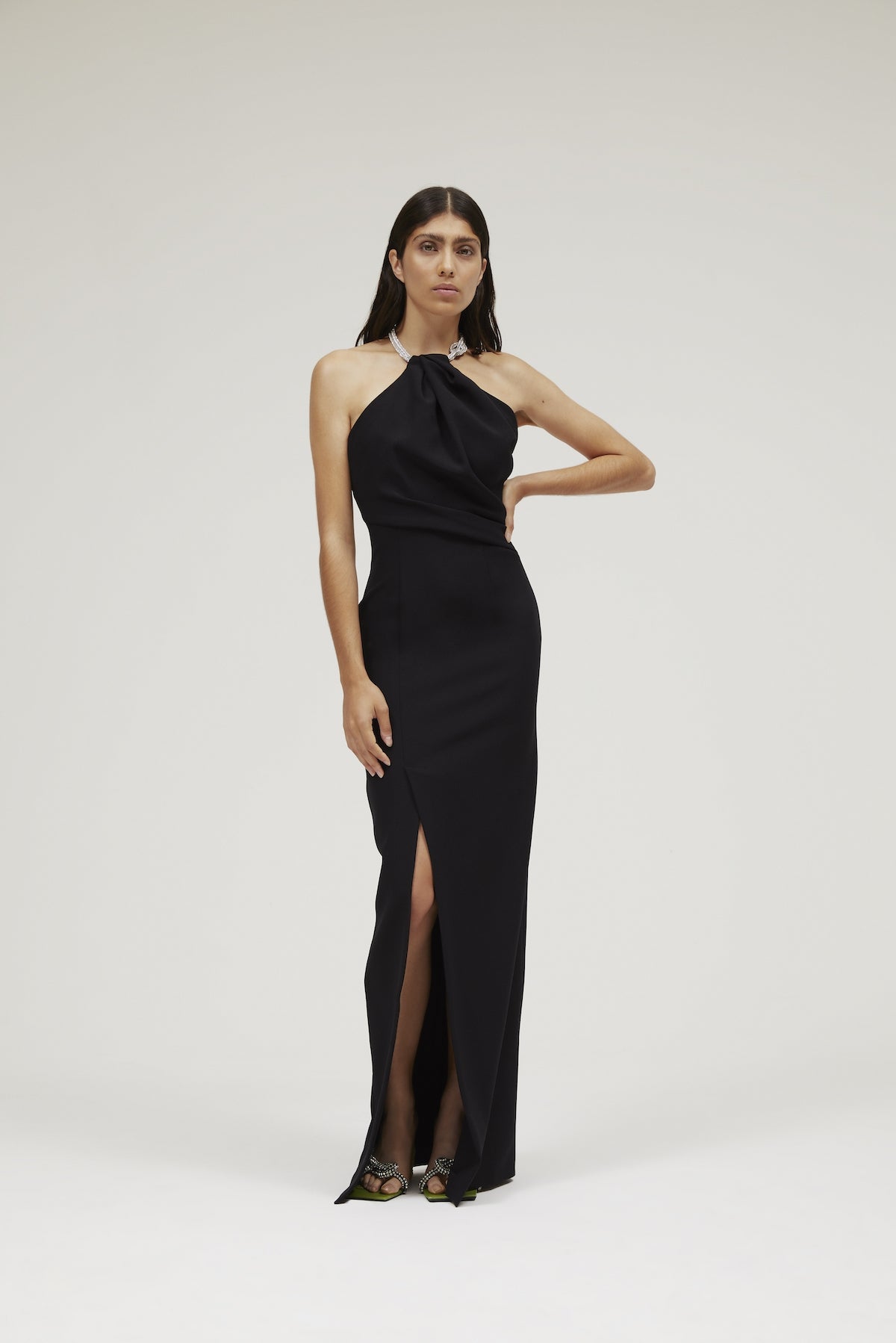 The Danette Dress in Black