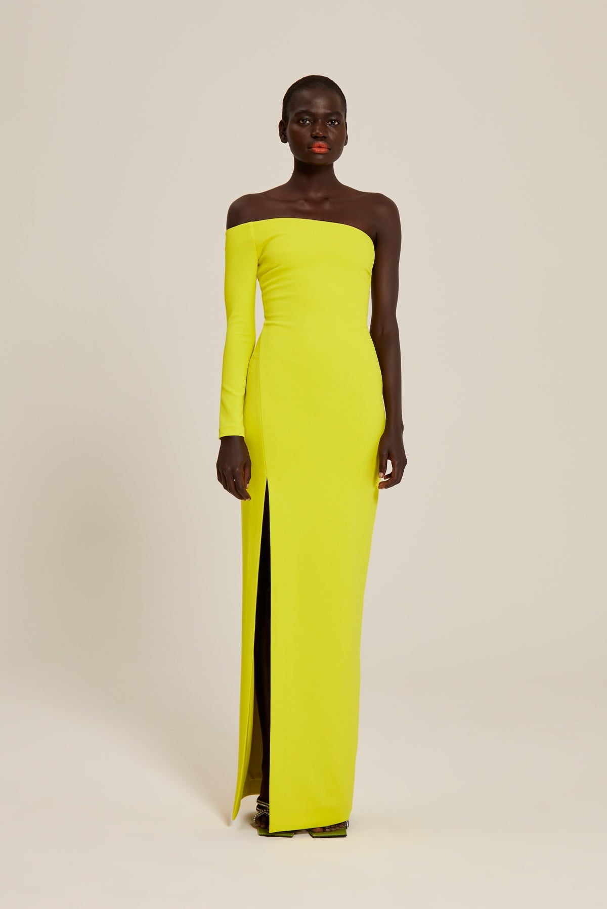 The Palmer Dress in Sulphur