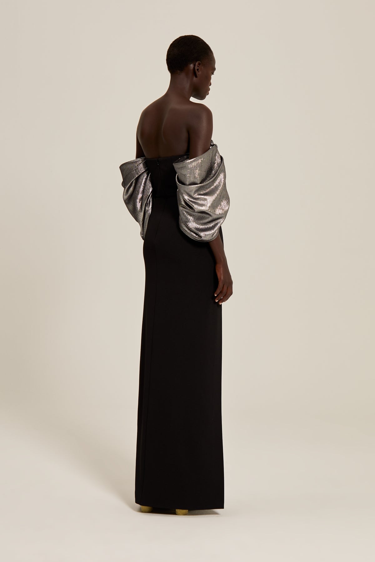 The Luna Dress in Gunmetal