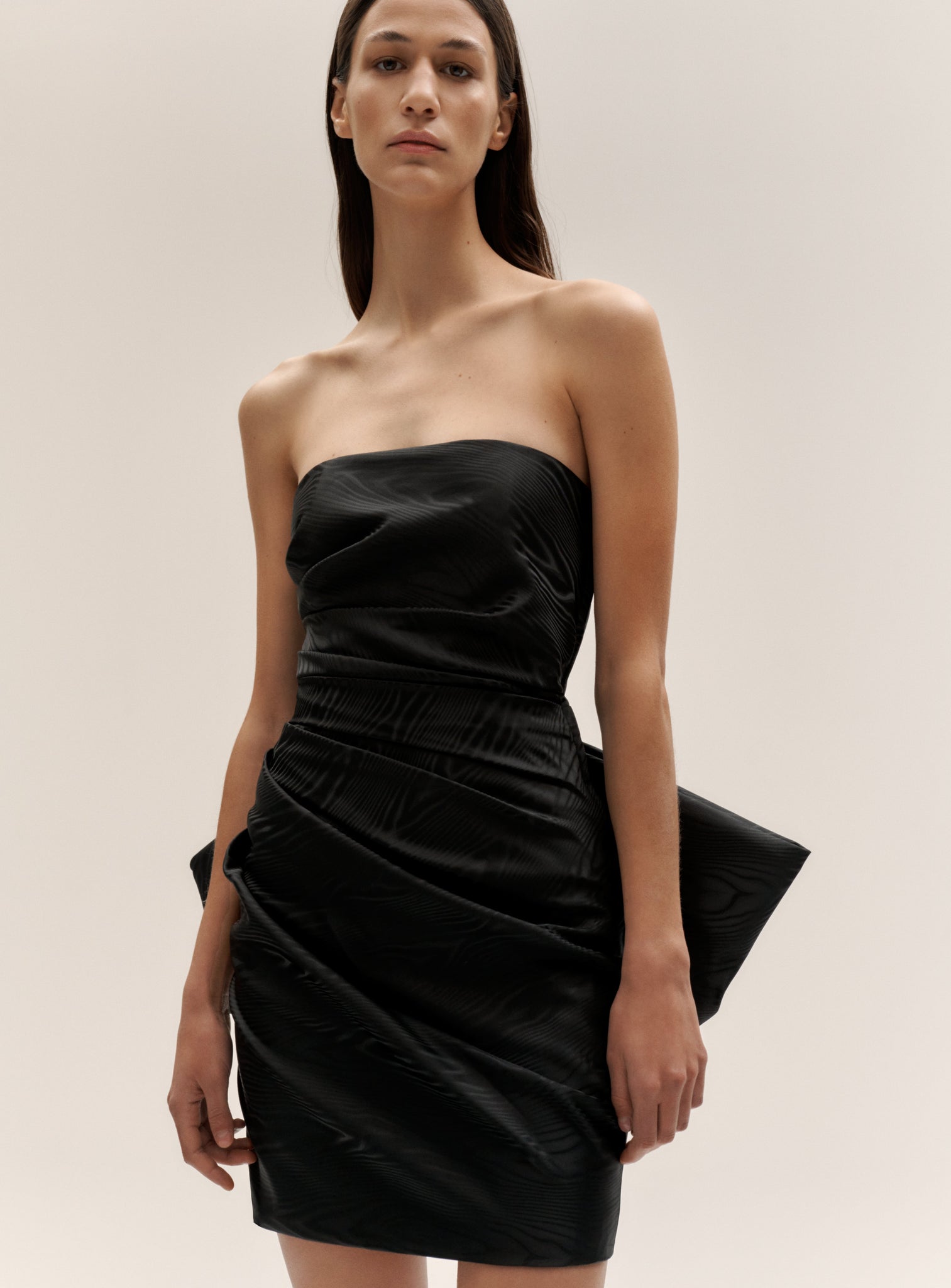 The Posie Mini Dress in Black