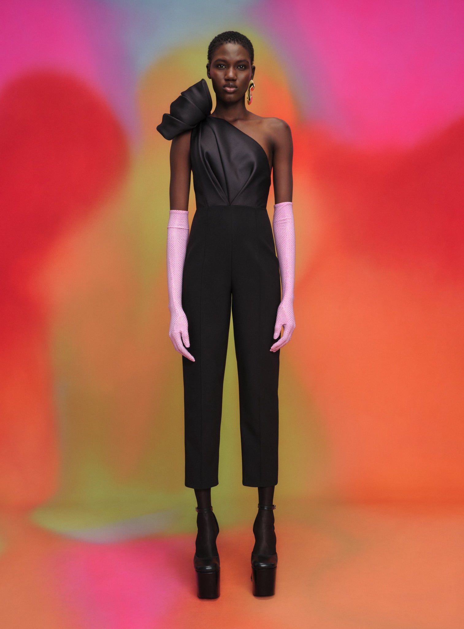 The Hester Jumpsuit in Black