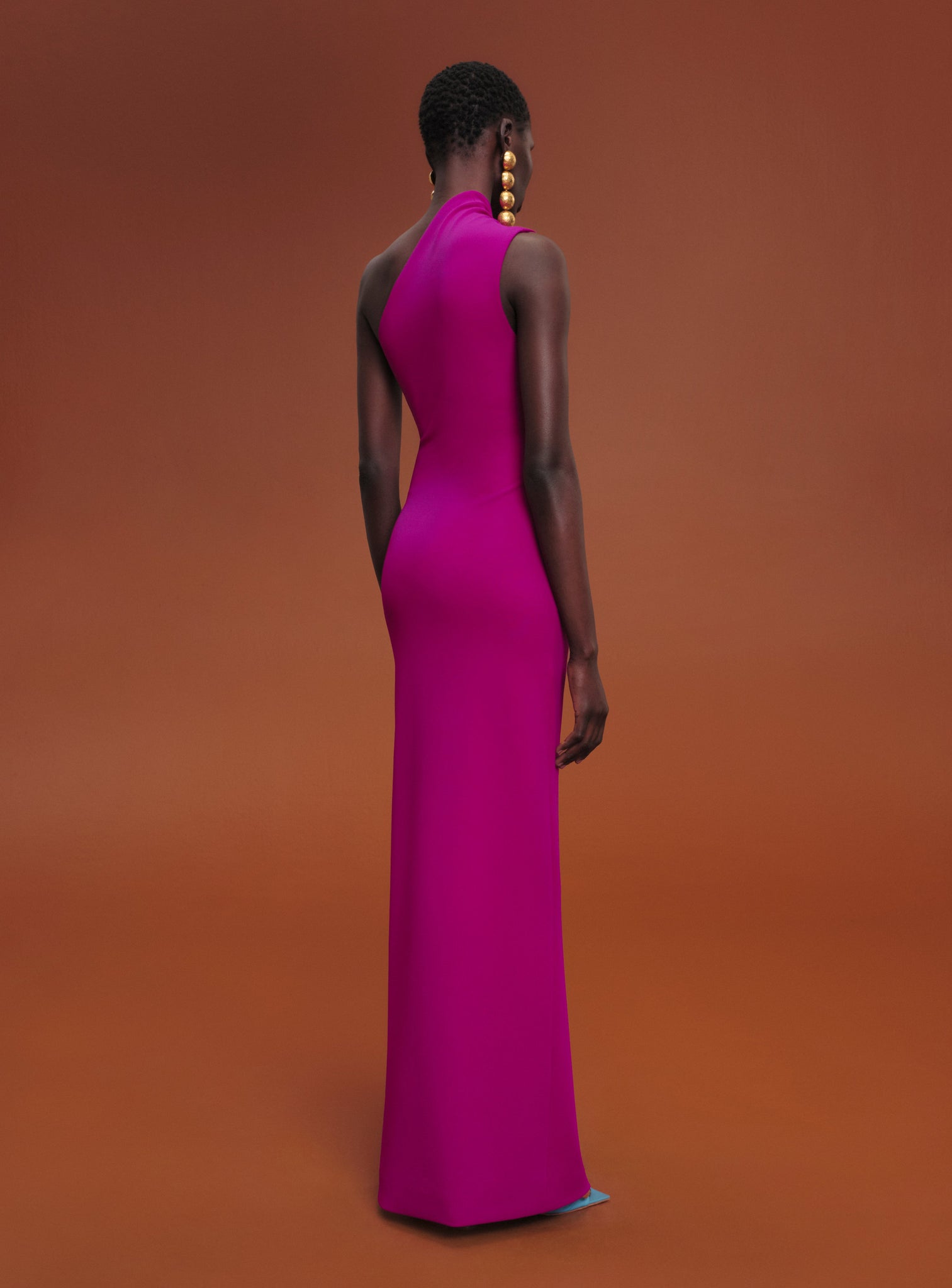 The Averie Maxi Dress in Purple