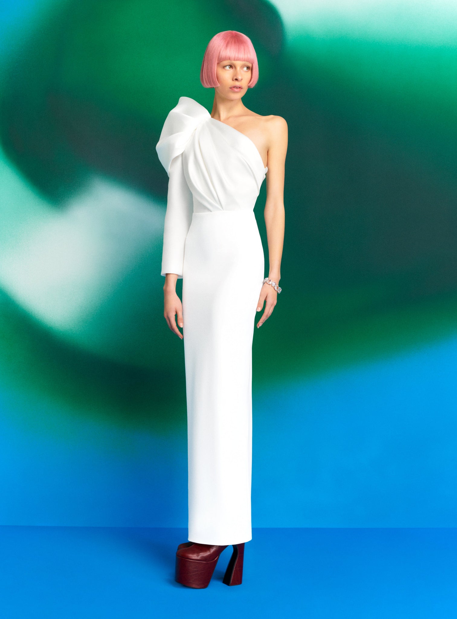 The Lexi Maxi Dress in Cream – Solace London US