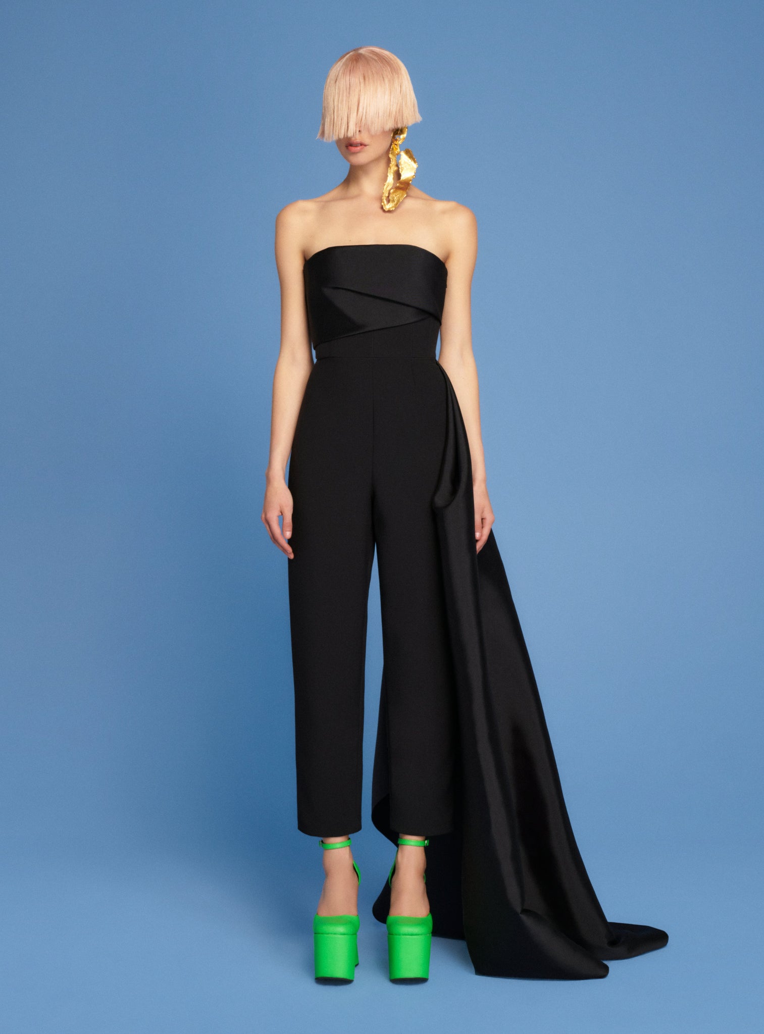 The Harlow Jumpsuit in Black