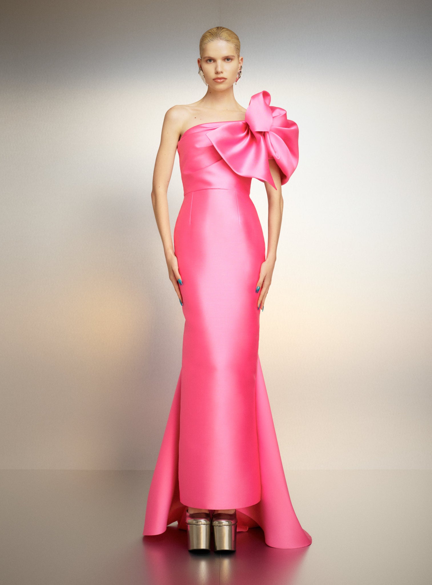 The Reya Maxi Dress in Pink