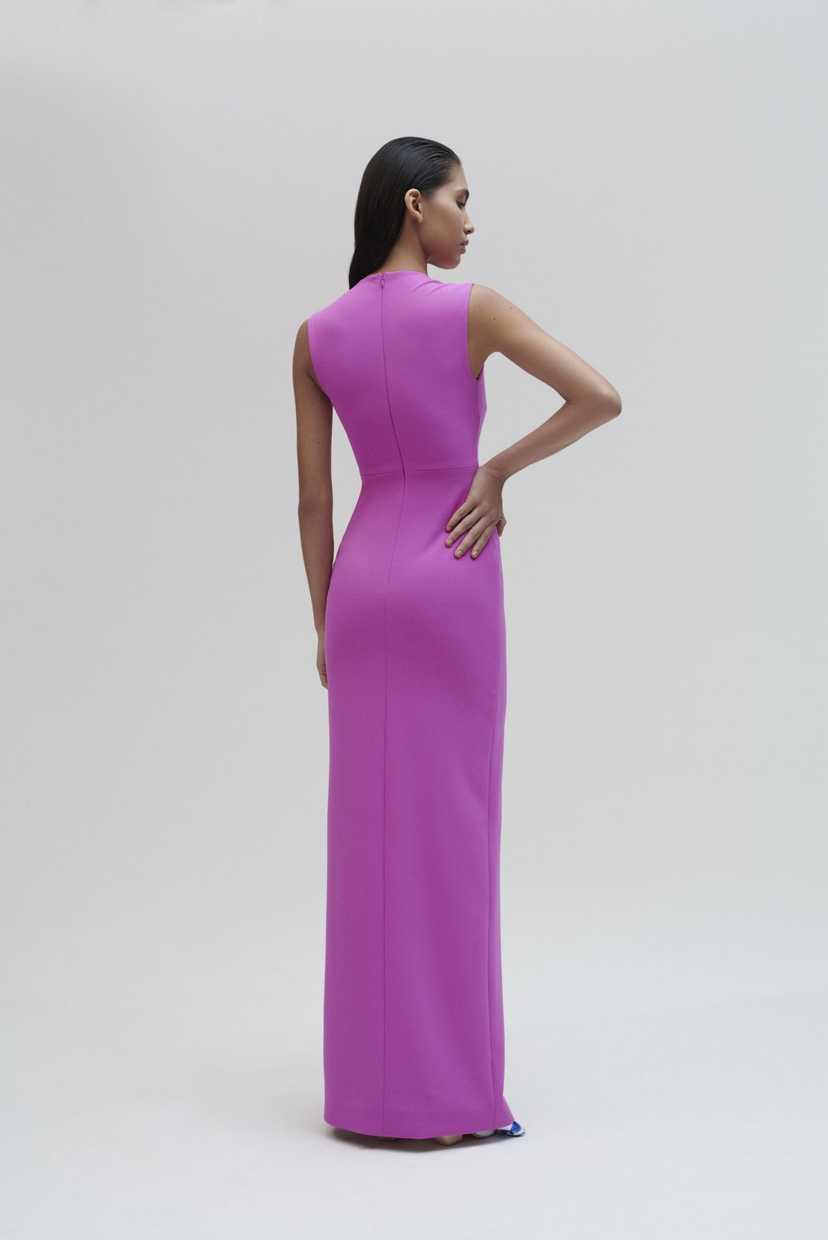 The Sofia Maxi Dress in Bright Purple