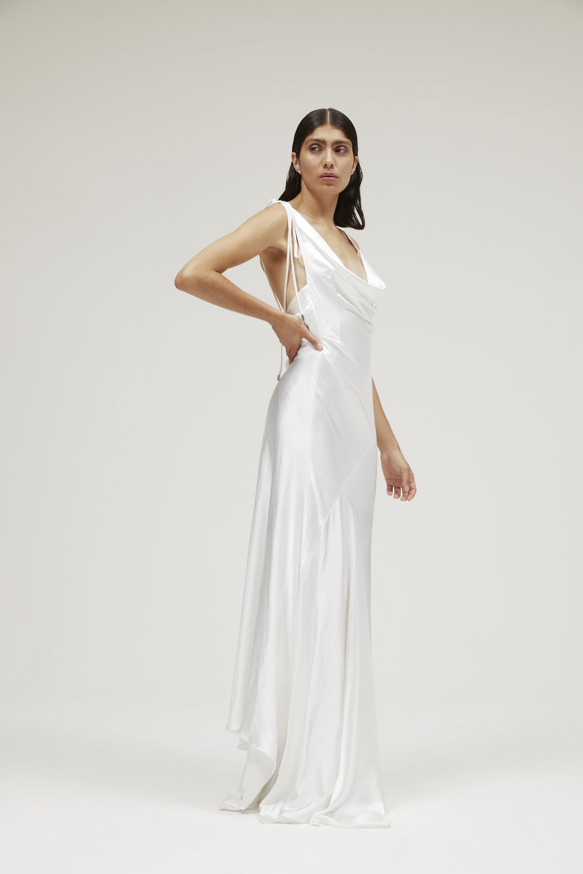 The Aletta Dress in Cream – Solace London US