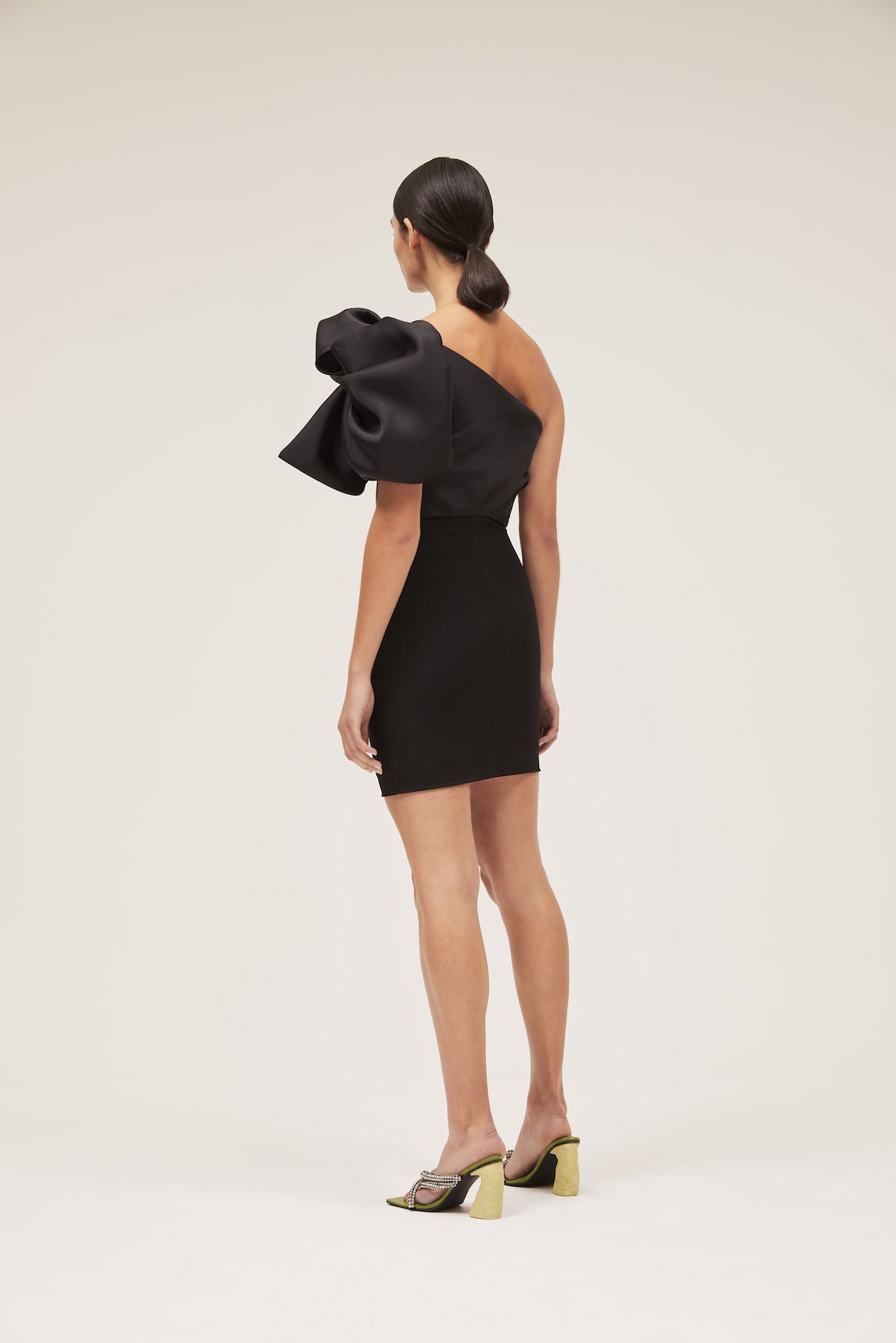 The Tianah Dress in Black