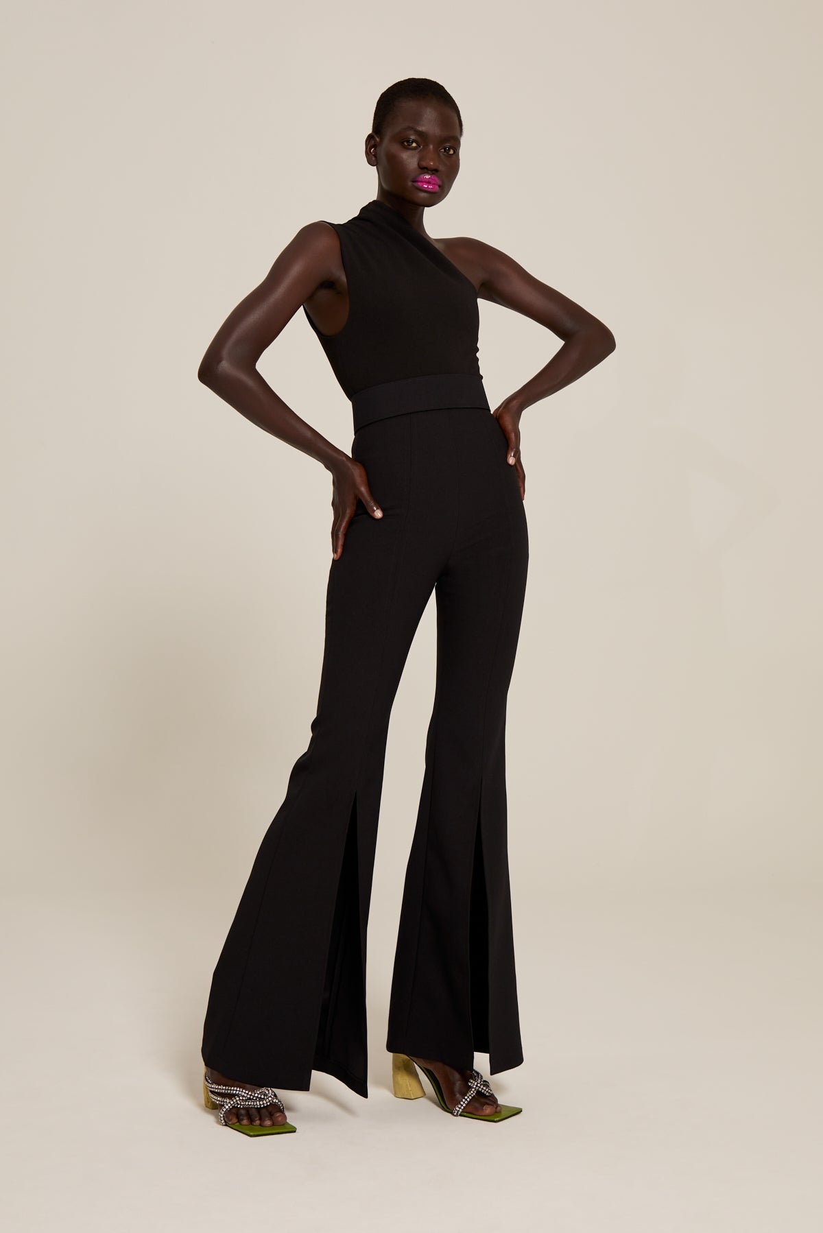 The Cleo Jumpsuit in Black